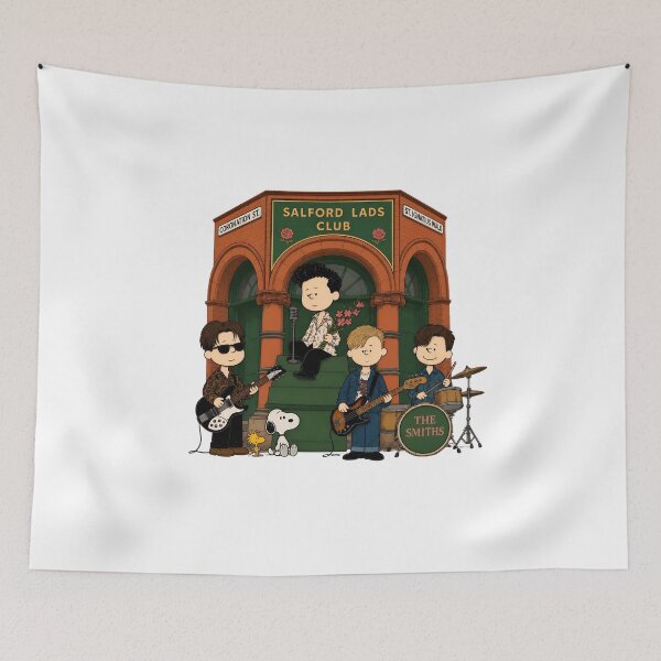 Item preview, Salford Lads Club Smiths Peanuts Style designed and sold by PunSprout.