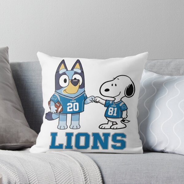 Item preview,  Bluey And Snoopy Detroit Football Buddies designed and sold by DamianRoy88.