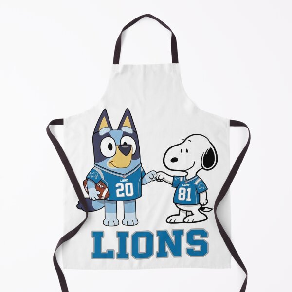 Item preview,  Bluey And Snoopy Detroit Football Buddies designed and sold by DamianRoy88.