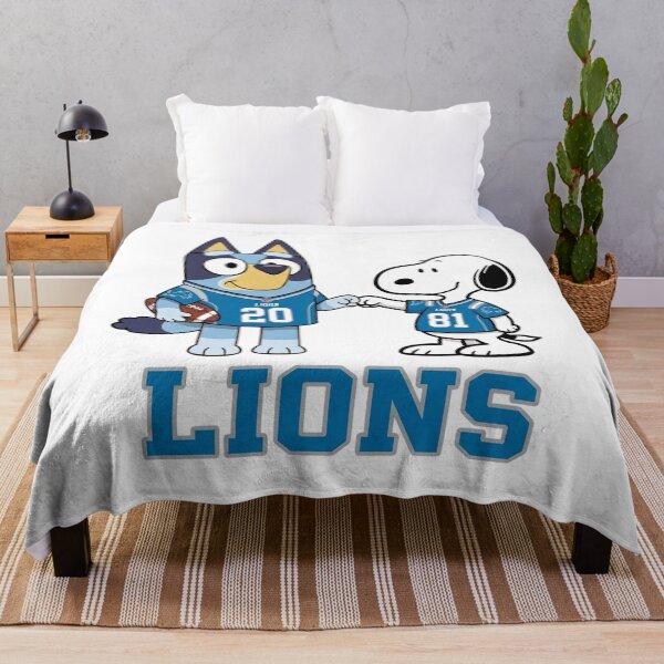 Item preview,  Bluey And Snoopy Detroit Football Buddies designed and sold by DamianRoy88.