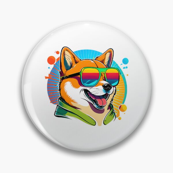 Item preview, Colorful Kawaii Gangsta Shiba Inu designed and sold by uyndonG-rey.
