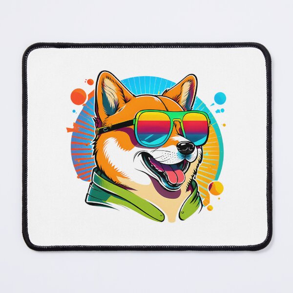 Item preview, Colorful Kawaii Gangsta Shiba Inu designed and sold by uyndonG-rey.