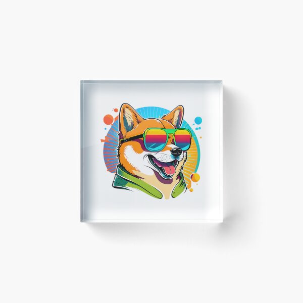 Item preview, Colorful Kawaii Gangsta Shiba Inu designed and sold by uyndonG-rey.