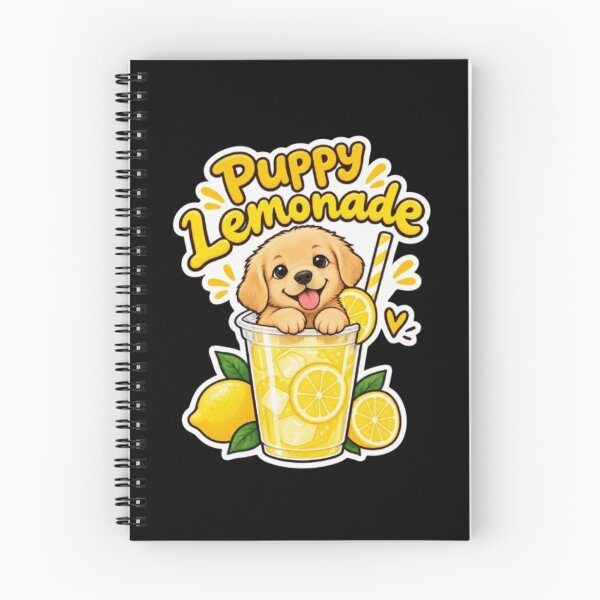 Item preview, Cute Puppy Lemonade – Adorable Dog Drinking Lemonade Summer Sticker designed and sold by trendydesign422.