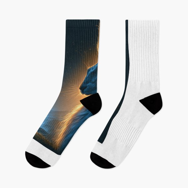 Item preview, Mystical Night Hare Moonlit Rabbit Fantasy Art designed and sold by NicolasGlowArt.