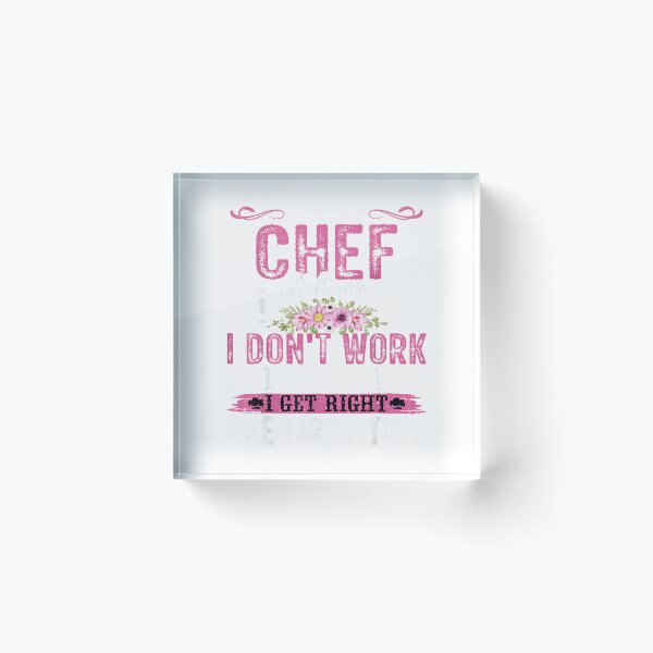 Item preview, Female Chef Gets It Right First Time Culinary Cook Kitchen T-Shirt designed and sold by Othinus.