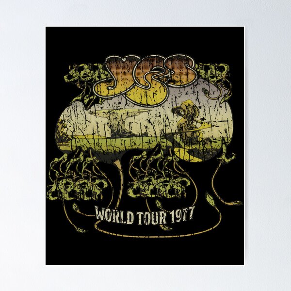 Item preview, Yes World Tour 1977 designed and sold by prevetznanti.