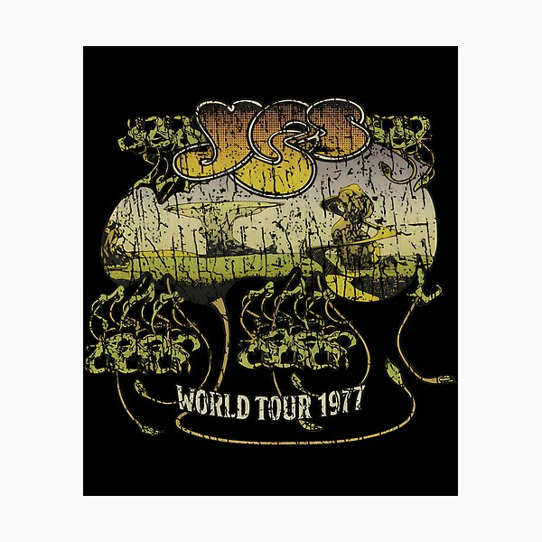 Item preview, Yes World Tour 1977 designed and sold by prevetznanti.