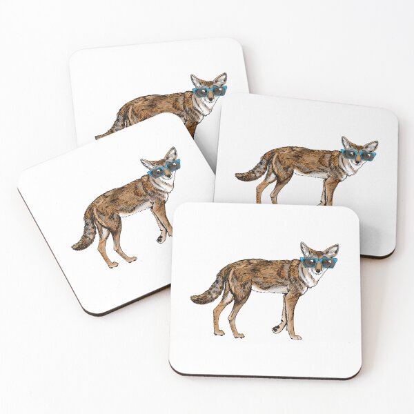 Item preview, Cool Coyote With Sunglasses designed and sold by uyndonG-rey.