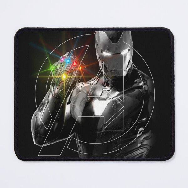 Item preview, Marvelzz Avengersss Endgame Glowing Stones Logo Overlay Portrait designed and sold by deepbsimran.