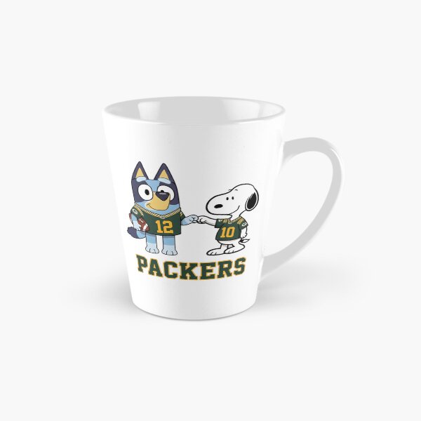 Item preview, Bluey And Snoopy Green Bay Football Buddies designed and sold by DamianRoy88.
