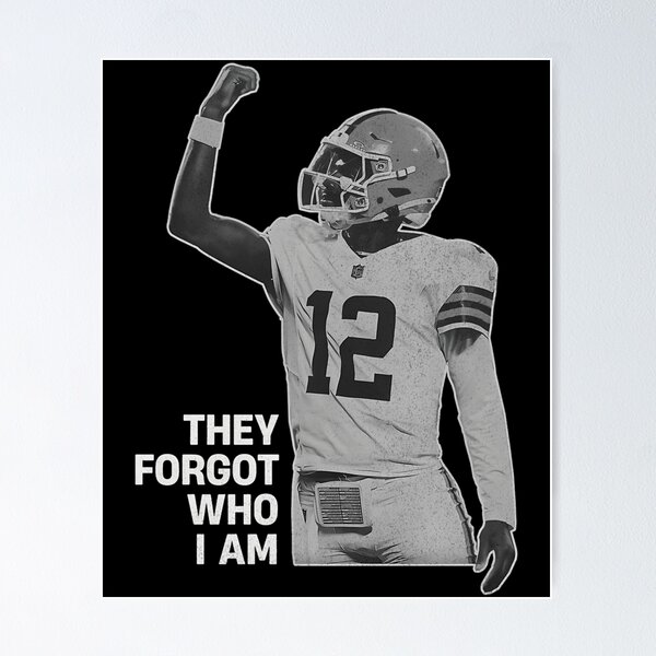 Item preview, Shedeur Sander They Forgot Who I Am - Cleveland Dawg Pound designed and sold by Artsy Pies.