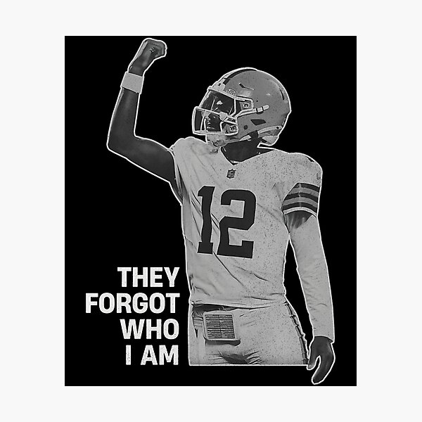 Item preview, Shedeur Sander They Forgot Who I Am - Cleveland Dawg Pound designed and sold by Artsy Pies.