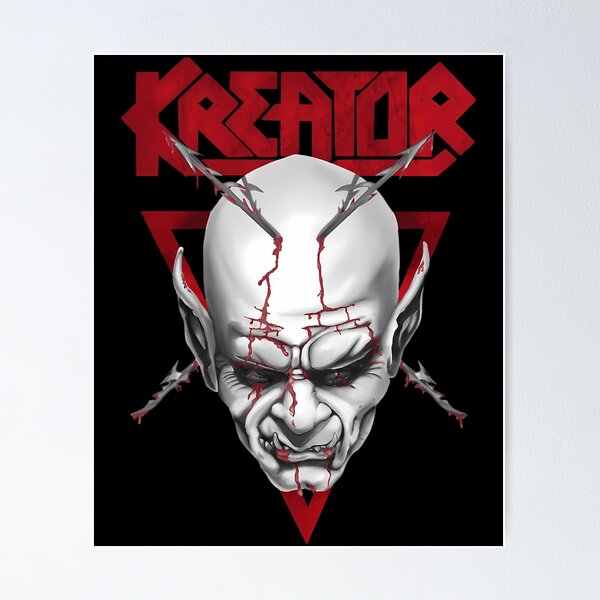 Item preview, Kreator German Thrash Metal Demon designed and sold by Vero126.