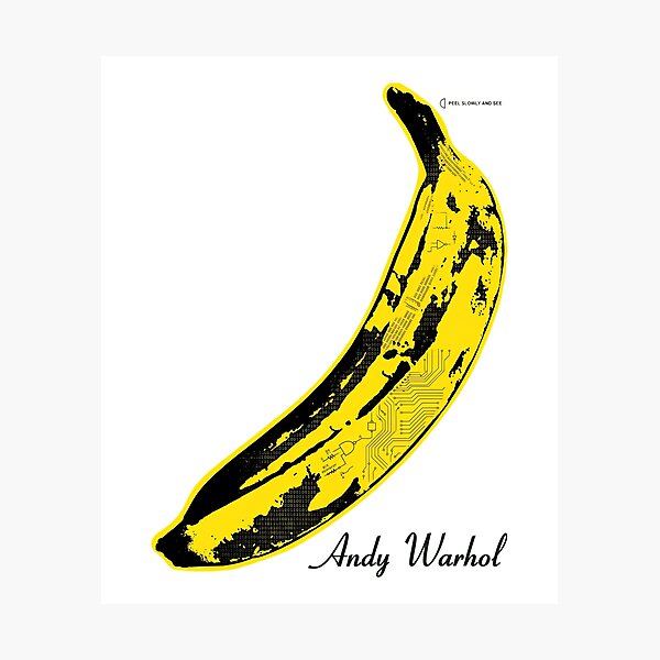 Item preview, Iconic Bananas Pop Art Andys Warhols designed and sold by Hommatewel.