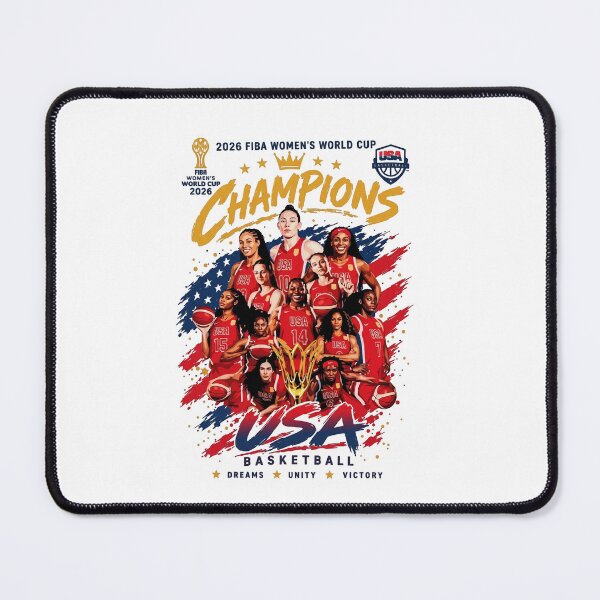 Item preview, USA 2026 Fiba Women’s World Cup Champions Dreams-Unity-Victory designed and sold by KendraBall.