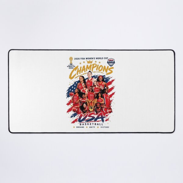 Item preview, USA 2026 Fiba Women’s World Cup Champions Dreams-Unity-Victory designed and sold by KendraBall.
