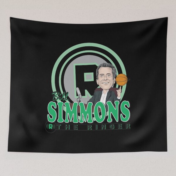 Item preview, Bill Simmons Podcast Host Caricature Art designed and sold by MavisMante.