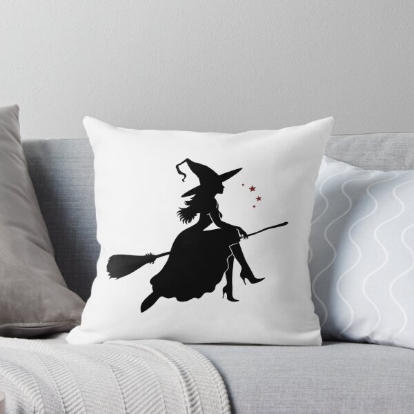 Item preview, Midnight Witch – Minimalist Black Silhouette designed and sold by Cavalier-org.