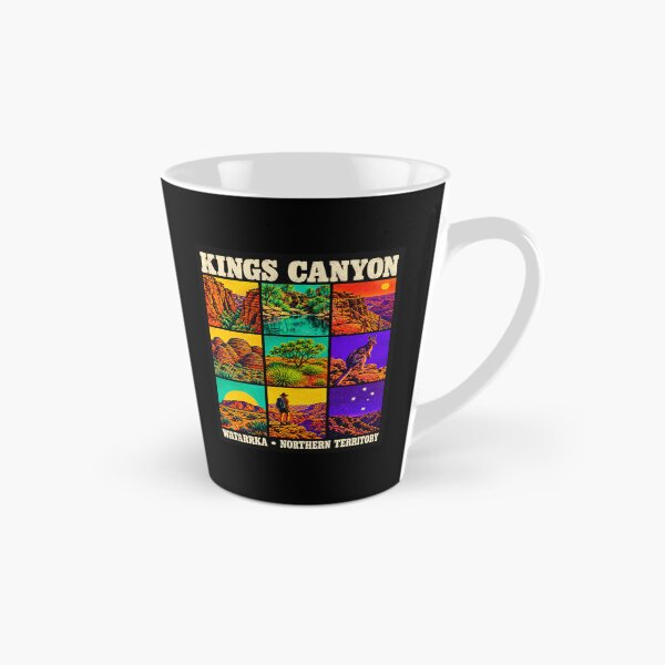 Item preview, Kings Canyon Watarrka National Park Retro Travel Lost City Wallaby Northern Territory Red Centre designed and sold by Yellowriversss.