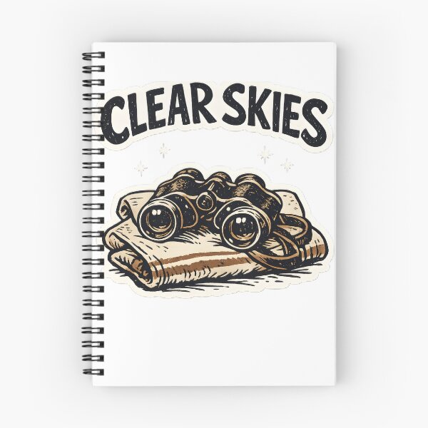 Item preview, Clear Skies Stargazing Binoculars Astronomy T-Shirt designed and sold by Naviora.