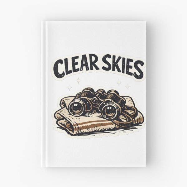 Item preview, Clear Skies Stargazing Binoculars Astronomy T-Shirt designed and sold by Naviora.