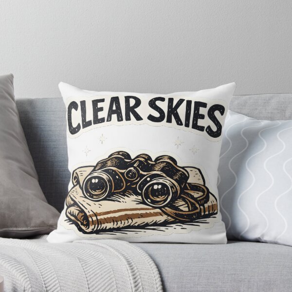 Item preview, Clear Skies Stargazing Binoculars Astronomy T-Shirt designed and sold by Naviora.