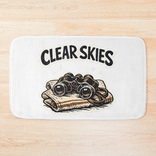 Item preview, Clear Skies Stargazing Binoculars Astronomy T-Shirt designed and sold by Naviora.