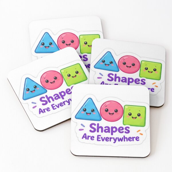 Item preview, Cute Shapes Are Everywhere Learning Design designed and sold by LearnFunStore.