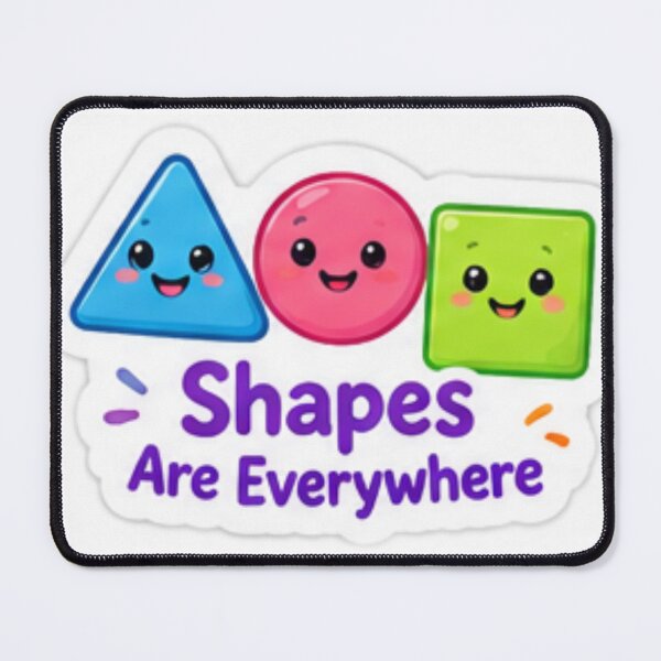 Item preview, Cute Shapes Are Everywhere Learning Design designed and sold by LearnFunStore.