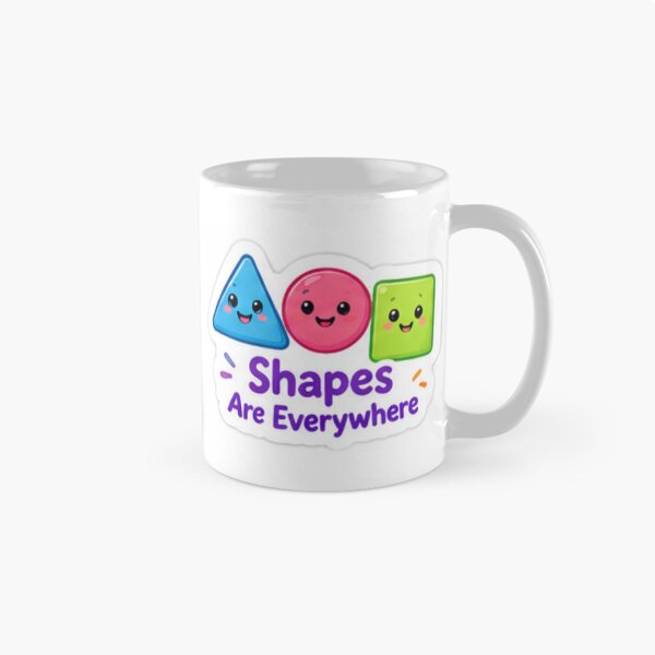 Item preview, Cute Shapes Are Everywhere Learning Design designed and sold by LearnFunStore.