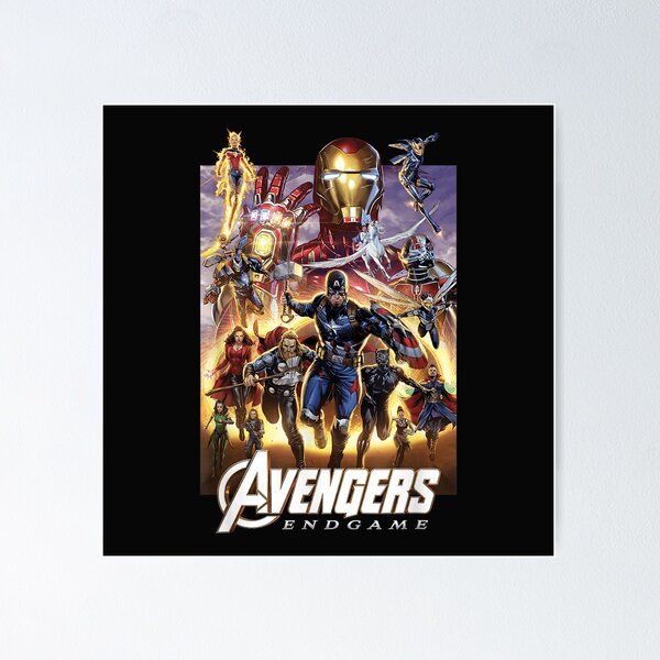 Item preview, Marvelzz Avengersss: Endgame Comic Poster designed and sold by deepbsimran.