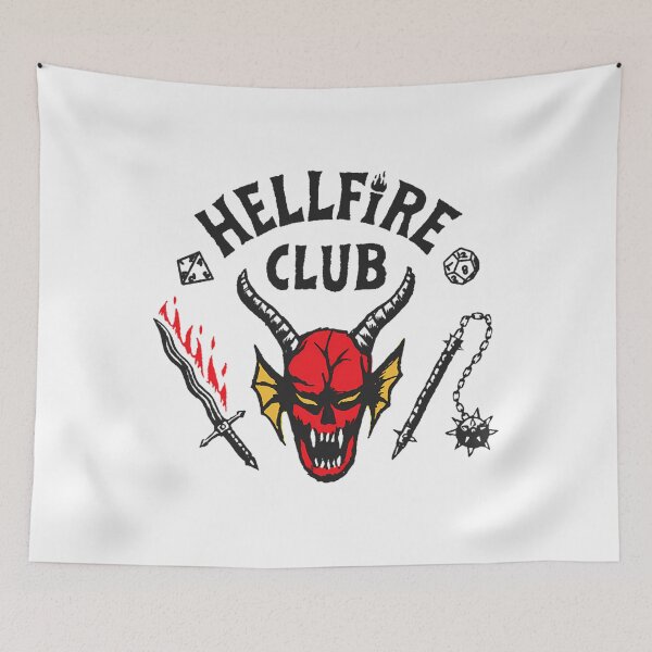 Item preview, Stranger Things 4 Hellfire Club Logo designed and sold by 16yoTalent.