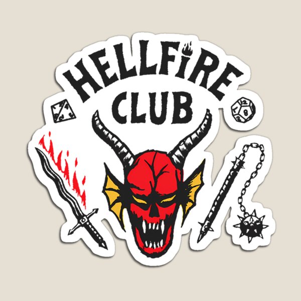 Item preview, Stranger Things 4 Hellfire Club Logo designed and sold by 16yoTalent.