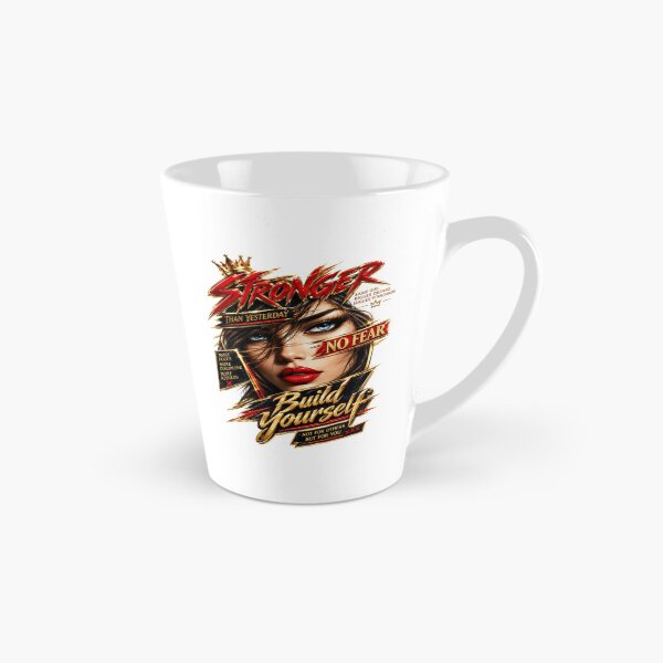 Item preview, Stronger Than Yesterday No Fear Build Yourself designed and sold by KLERIKSTORE.