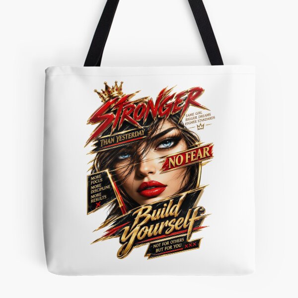Item preview, Stronger Than Yesterday No Fear Build Yourself designed and sold by KLERIKSTORE.