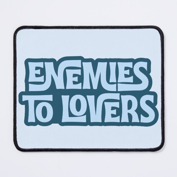 Item preview, Enemies to Lovers - blue designed and sold by Neadoodles.