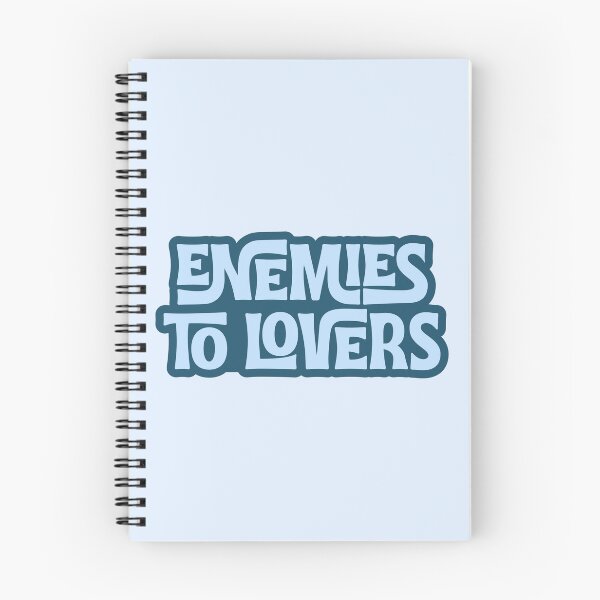 Item preview, Enemies to Lovers - blue designed and sold by Neadoodles.