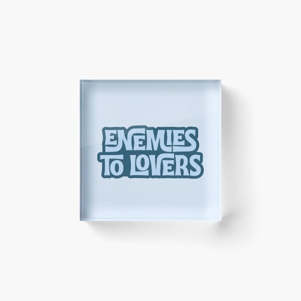 Item preview, Enemies to Lovers - blue designed and sold by Neadoodles.