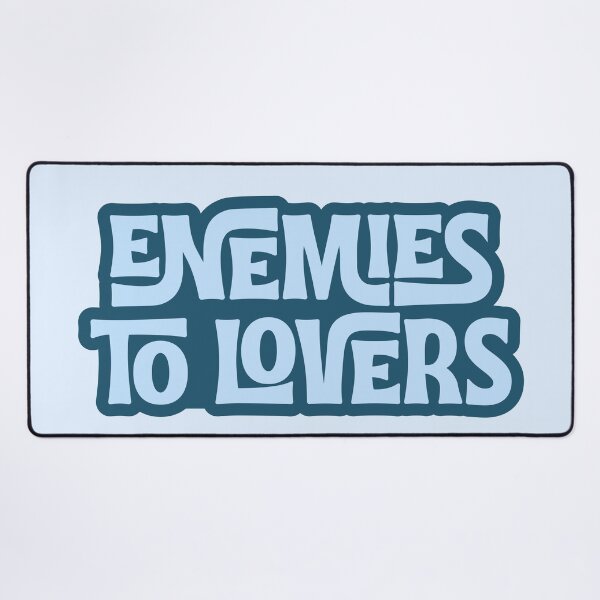 Item preview, Enemies to Lovers - blue designed and sold by Neadoodles.