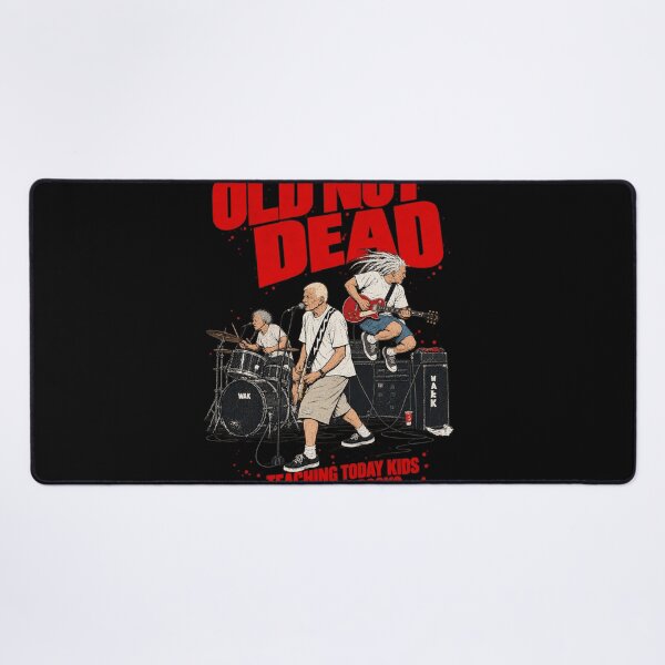 Item preview, Old Not Dead Teaching Today Kids How To Rocks - Funny Punk designed and sold by BRTHRCNK01.