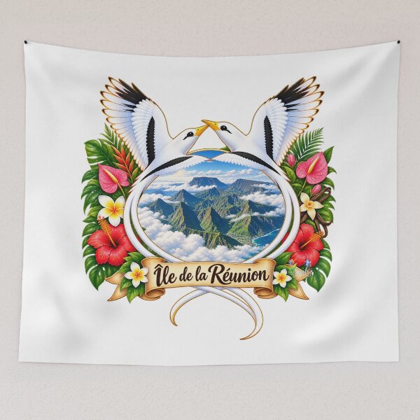 Item preview, Pair of white-tailed tropicbirds from Namaloue Reunion Island designed and sold by cheznamaloue.