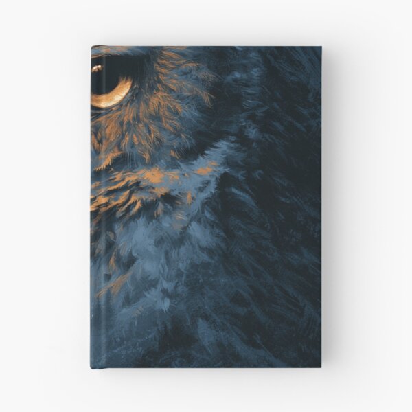 Item preview, Majestic Owl Forest Night Sky Waterfall Art designed and sold by NicolasGlowArt.