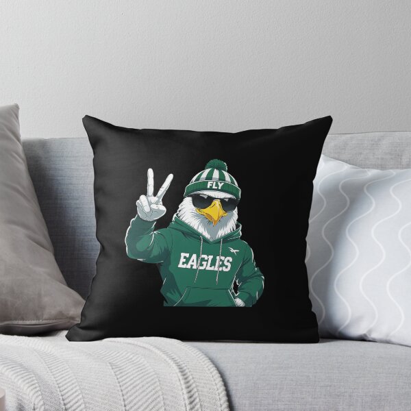 Item preview, Cool Bird Mascot Peace Sign Green White designed and sold by MavisMante.