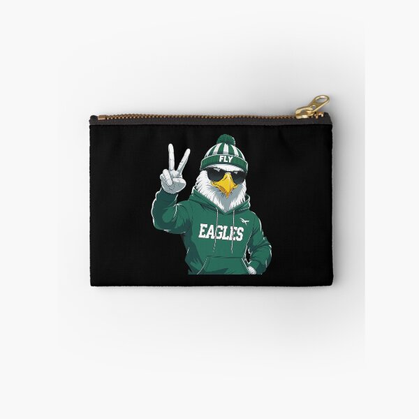 Item preview, Cool Bird Mascot Peace Sign Green White designed and sold by MavisMante.