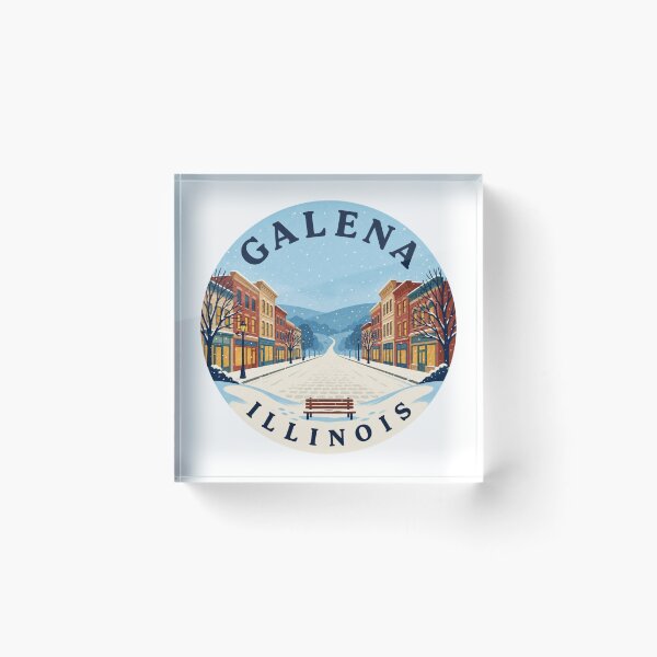 Item preview, Galena Illinois: Historic Winter Street designed and sold by CircinusStore.