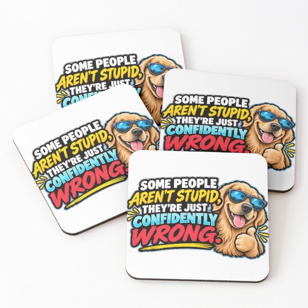 Item preview, Confidently Wrong Funny Dog Design designed and sold by Kenzie & Co.