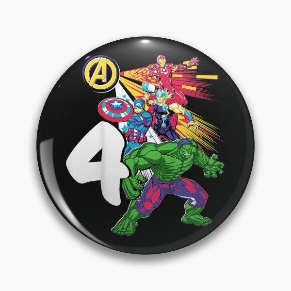 Item preview, Marvelzz Super Heroes Avengersss 4 Year Old Fourth Birthday designed and sold by deepbsimran.