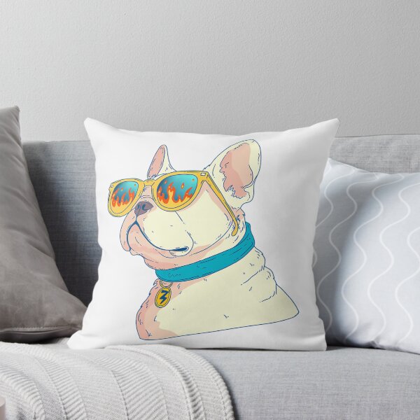 Item preview, Cool French Bulldog With Flame Sunglasses designed and sold by uyndonG-rey.