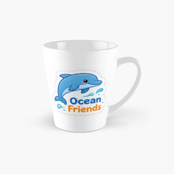 Item preview, Cute Dolphin Ocean Friends Marine Life designed and sold by LearnFunStore.